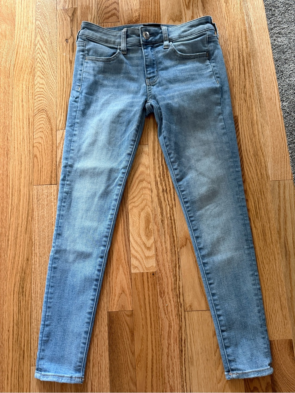 Women's Light Blue Skinny Jeans